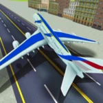 airplane fly simulator android application logo